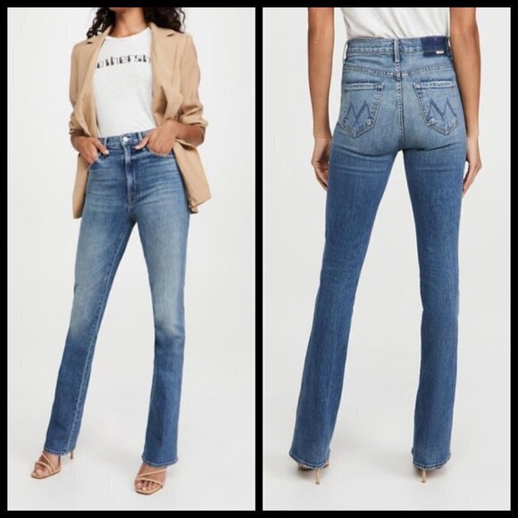 💕MOTHER SUPERIOR💕 High Waisted Smokin' Double Heel Jeans ~ Beyond the Sky 33 - Picture 7 of 16